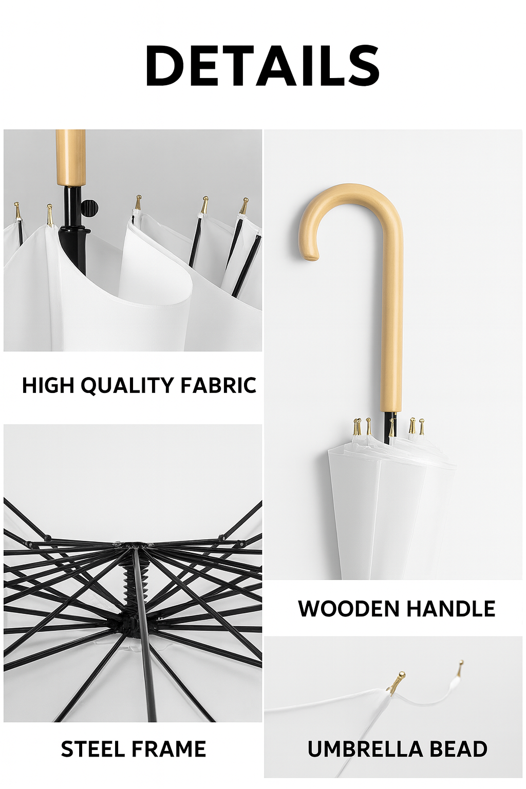 🌂 Premium 16-Rib Umbrella Collection