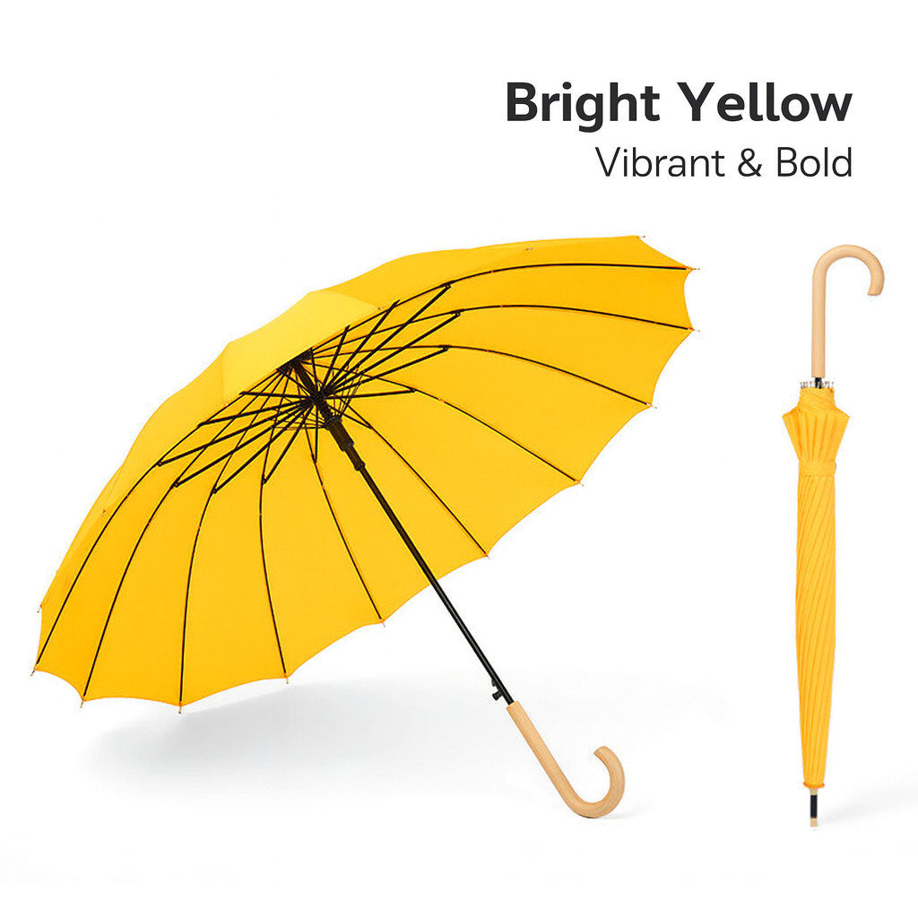 🌂 Premium 16-Rib Umbrella Collection