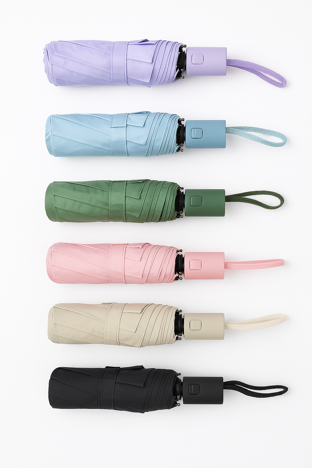 Reflective Windproof Folding Umbrella — Auto Open/Close