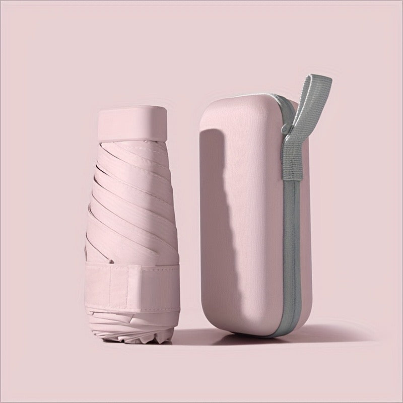 🌂 Pocket-Sized Foldable Umbrella with Case