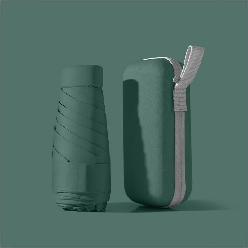 🌂 Pocket-Sized Foldable Umbrella with Case