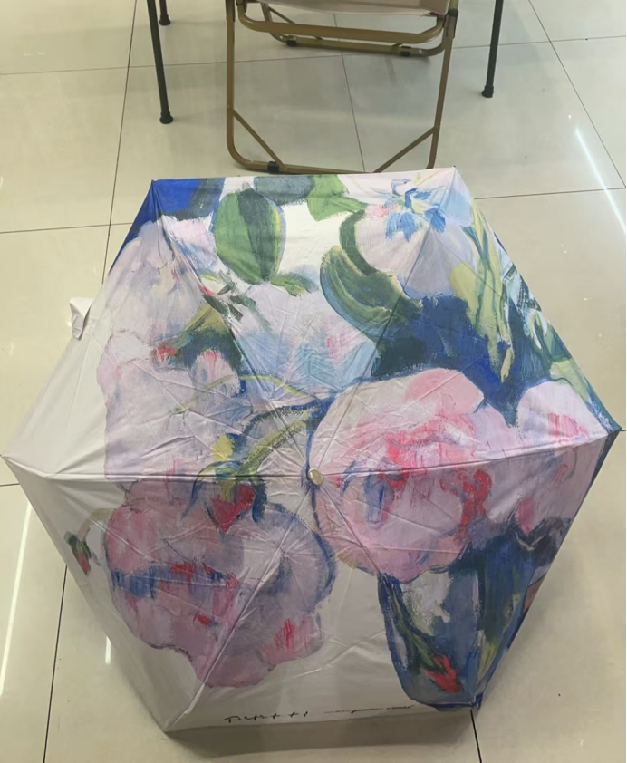 🎨 Artistic Floral &amp; Landscape Umbrellas – Compact &amp; Stylish