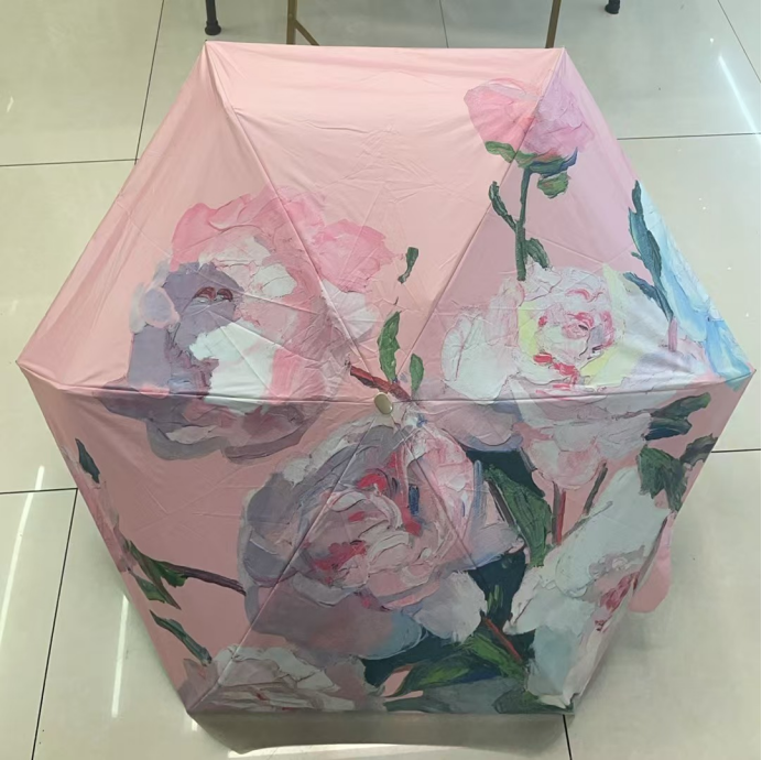 🎨 Artistic Floral &amp; Landscape Umbrellas – Compact &amp; Stylish