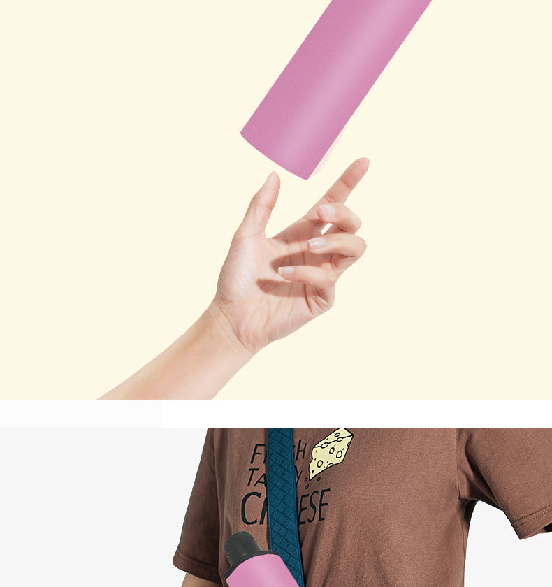 Mini Folding Floral Umbrella — Sun & Rain Protection