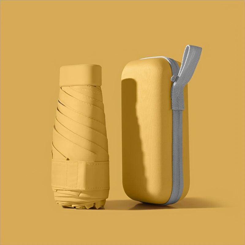 🌂 Pocket-Sized Foldable Umbrella with Case